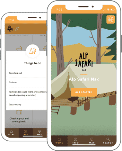 Alp Safari Nax welcome book for vacation rentals