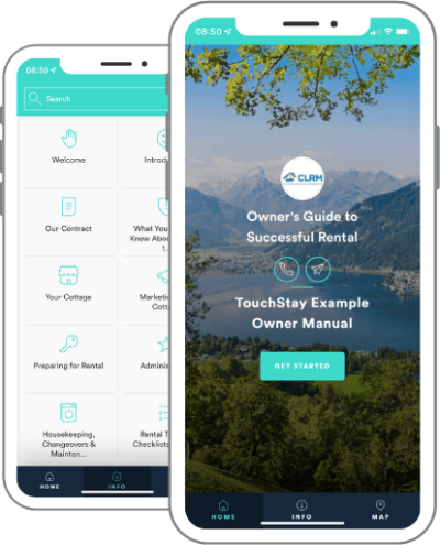 CottageLink Owner guidebook app for property managers - guide owners through your systems