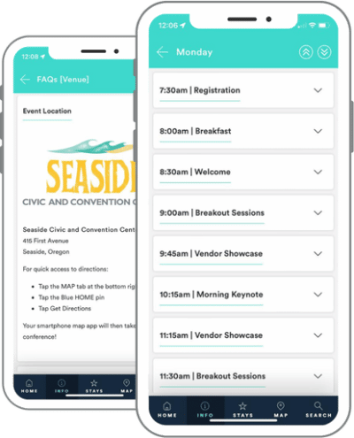 NWVRP – agenda & location info NWVRP event app - agenda and location information
