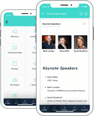 NWVRP – keynote speakers & info NWVRP event guidebook: keynote speakers information & Info tab