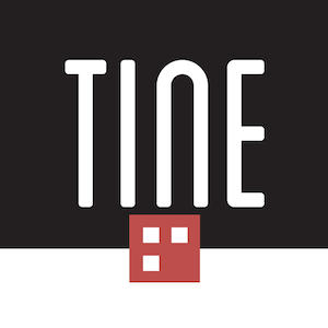 TINE logo - an audio alternative to your Airbnb welcome book