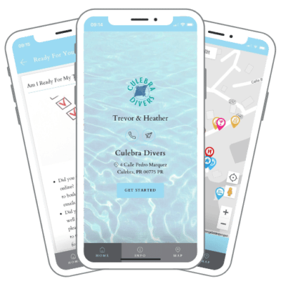 culebra divers three tabs