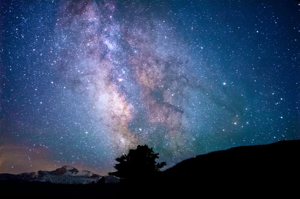 After Hours – campsite starry pic Sky with stars