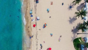 People Lying On The Beach