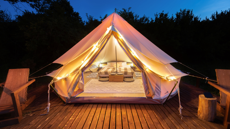 luxury tent