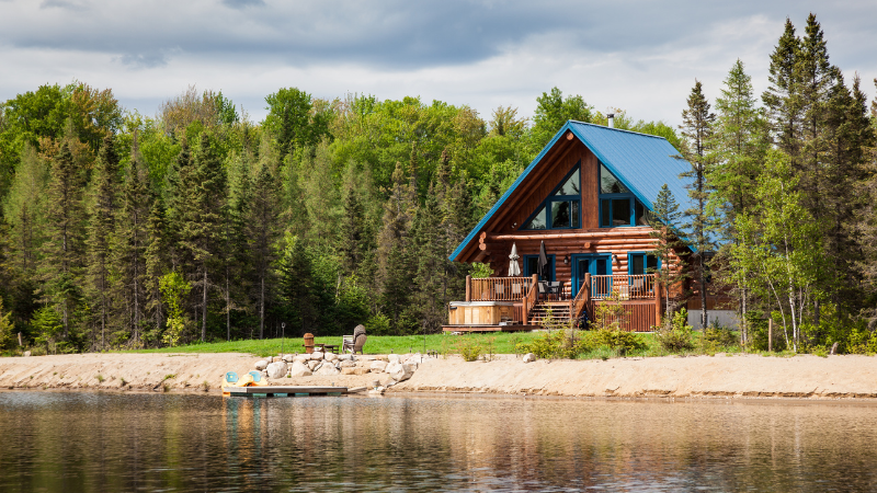 Glamping lodge