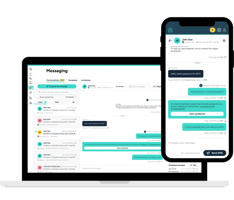 touch stay digital guidebook