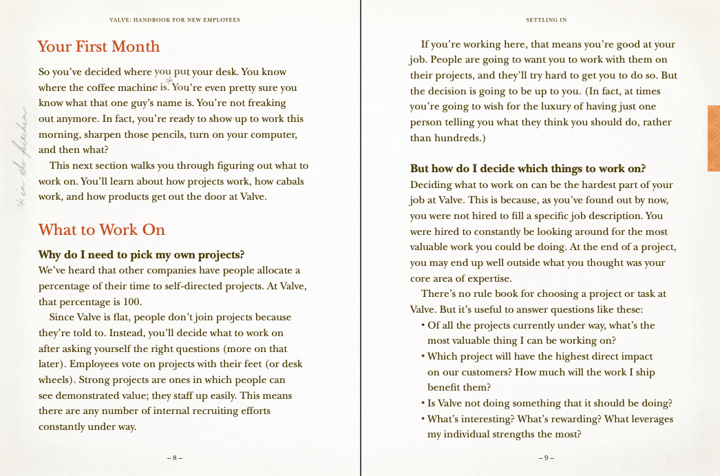 employee handbook