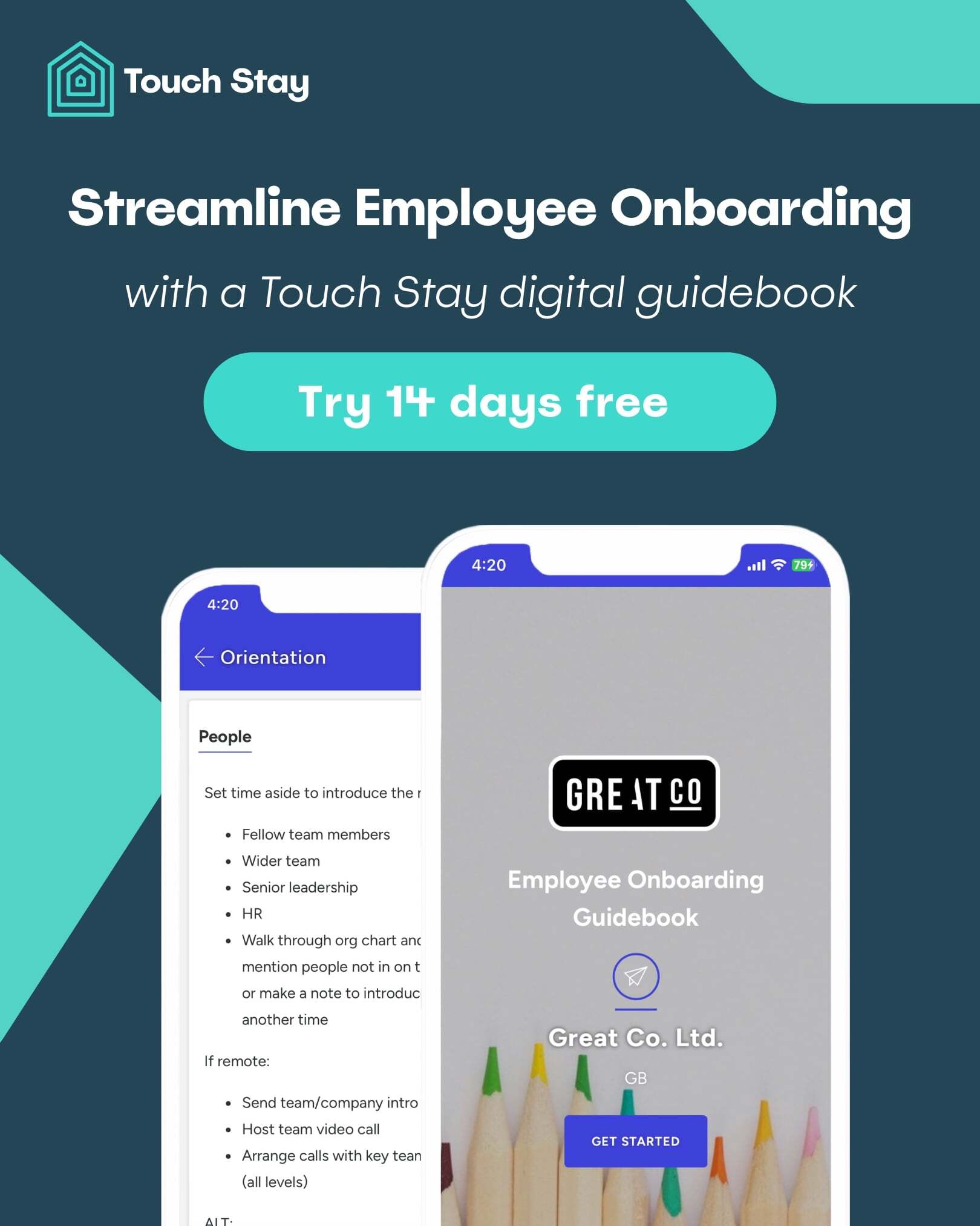 Employee Onboarding Popup