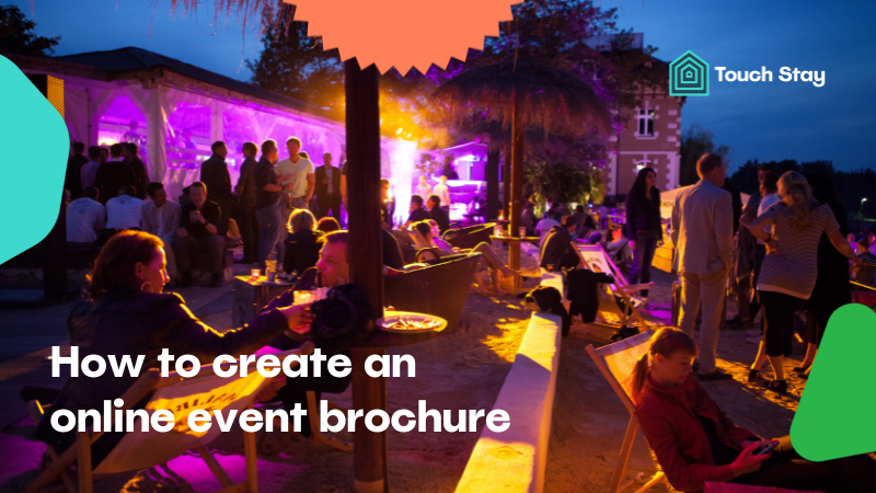 How to create an online event brochure