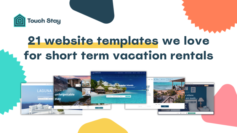 21 website templates we love for short term vacation rentals